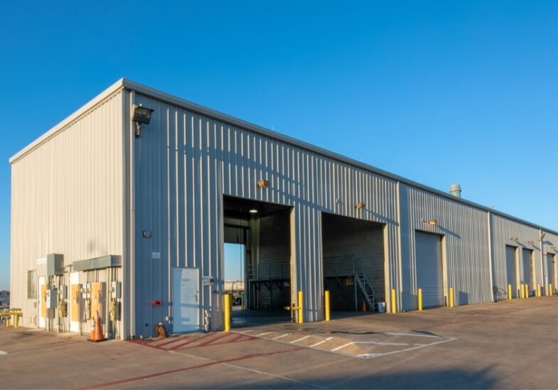 photo of exterior warehouse space